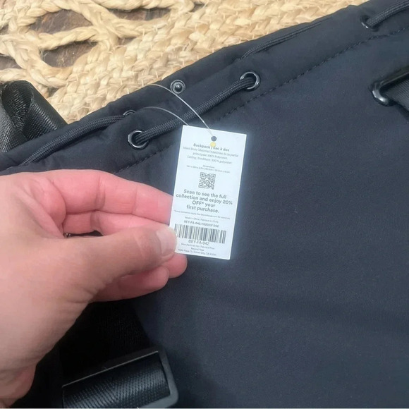 NWT Beyond Yoga Convertible Gym Bag - Black main image 7
